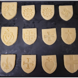 Emporte-pièce Croix des Templiers – Blason