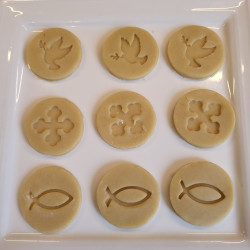 Emporte-pièce Écu Colombe – Sablés de la foi