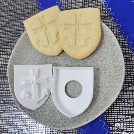 Emporte-pièces Scouts d'Europe Marine