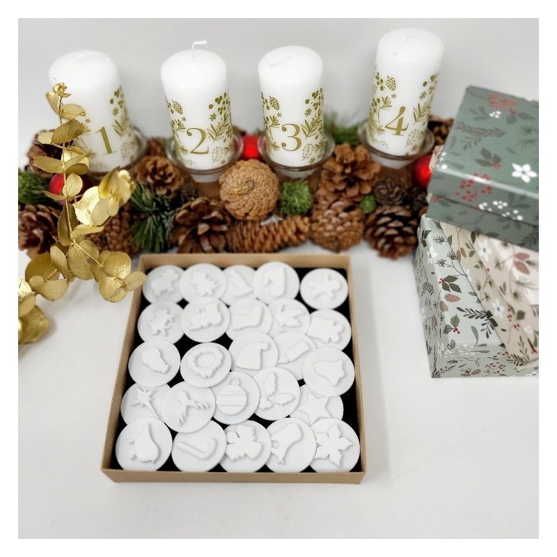 Calendrier de l’Avent : 25 emporte-pièces Noël