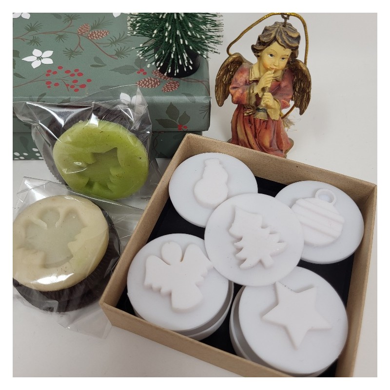 Minis emporte-pièces 3D pour la création de sablés de Noel