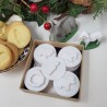Minis emporte-pièces 3D pour des sablés autour de la crèche de Noel