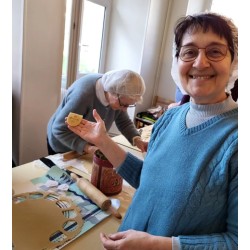 Emporte pièce 3D au logo personnalisé de la Communauté de l'Arche