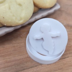 Minis emporte-pièces 3D pour des sablés Sainte Famille pour Noel